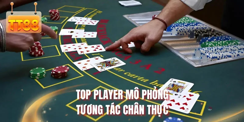 Top Player mô phỏng tương tác chân thực